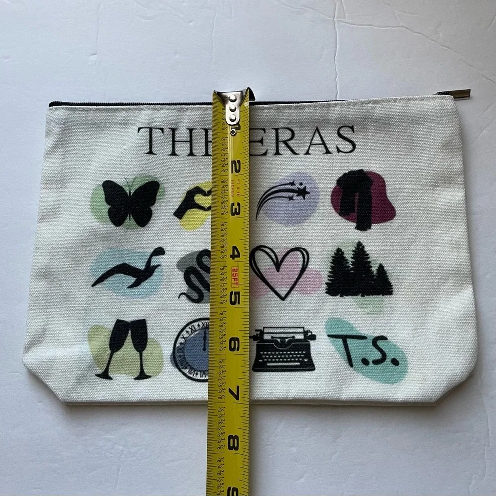 Taylor Swift Themed Zippered Pouch Set of‎ Two
